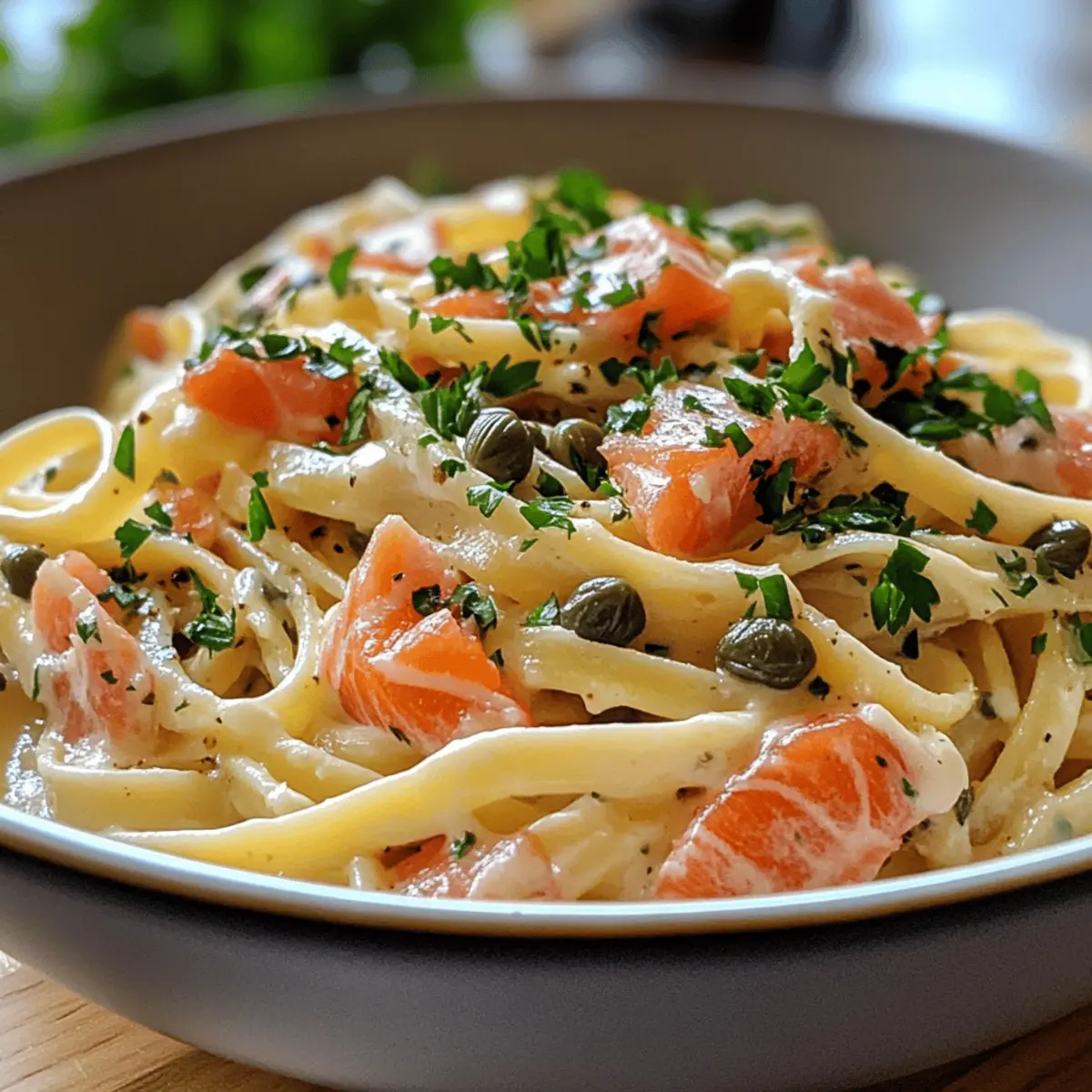 Creamy Smoked Salmon Linguine Ready in 30 Minutes