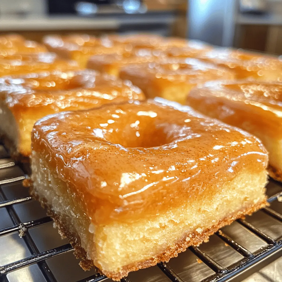 Soft Baked Maple Donut Bars That Melt in Your Mouth