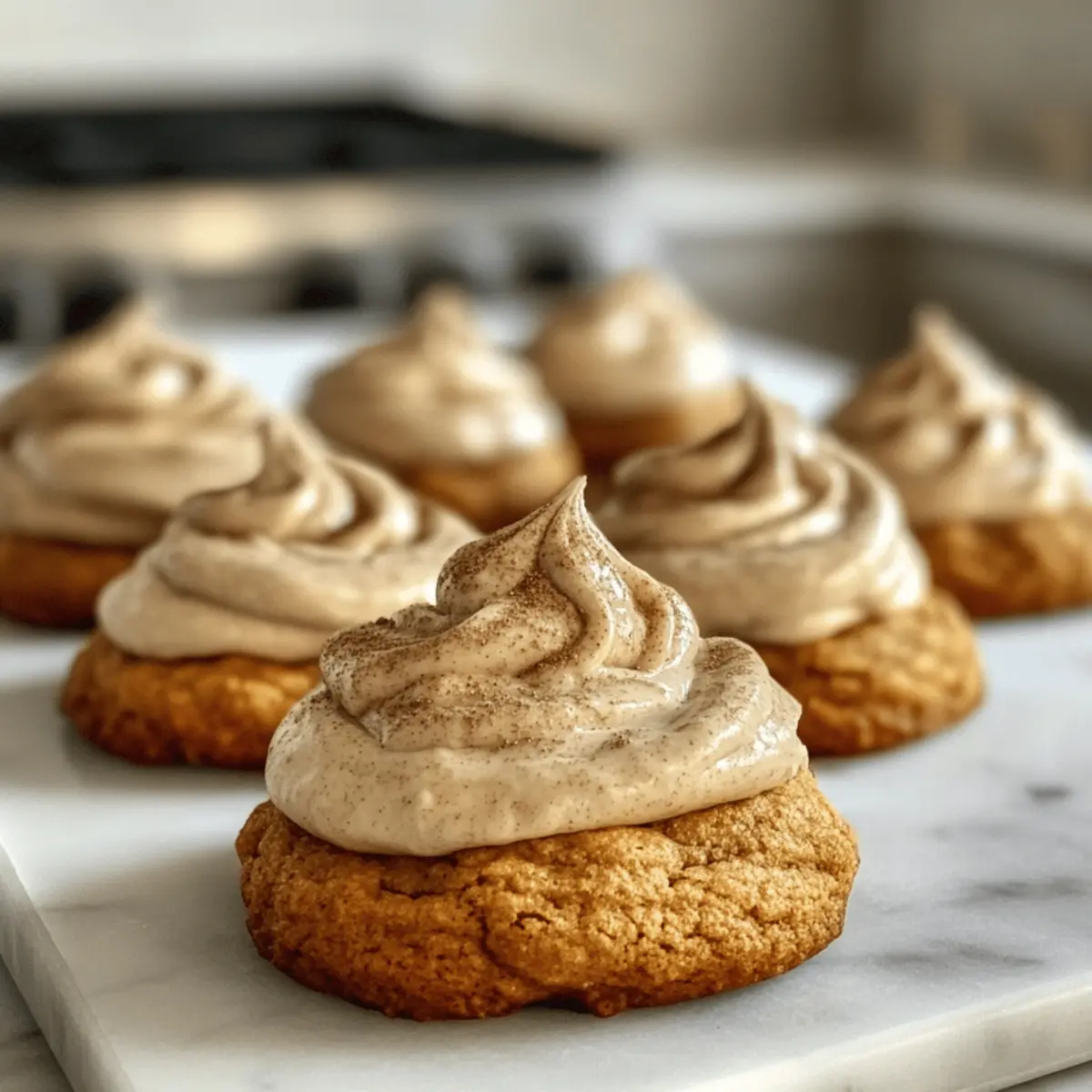 Soft Pumpkin Cookies with Cinnamon Frosting You’ll Adore