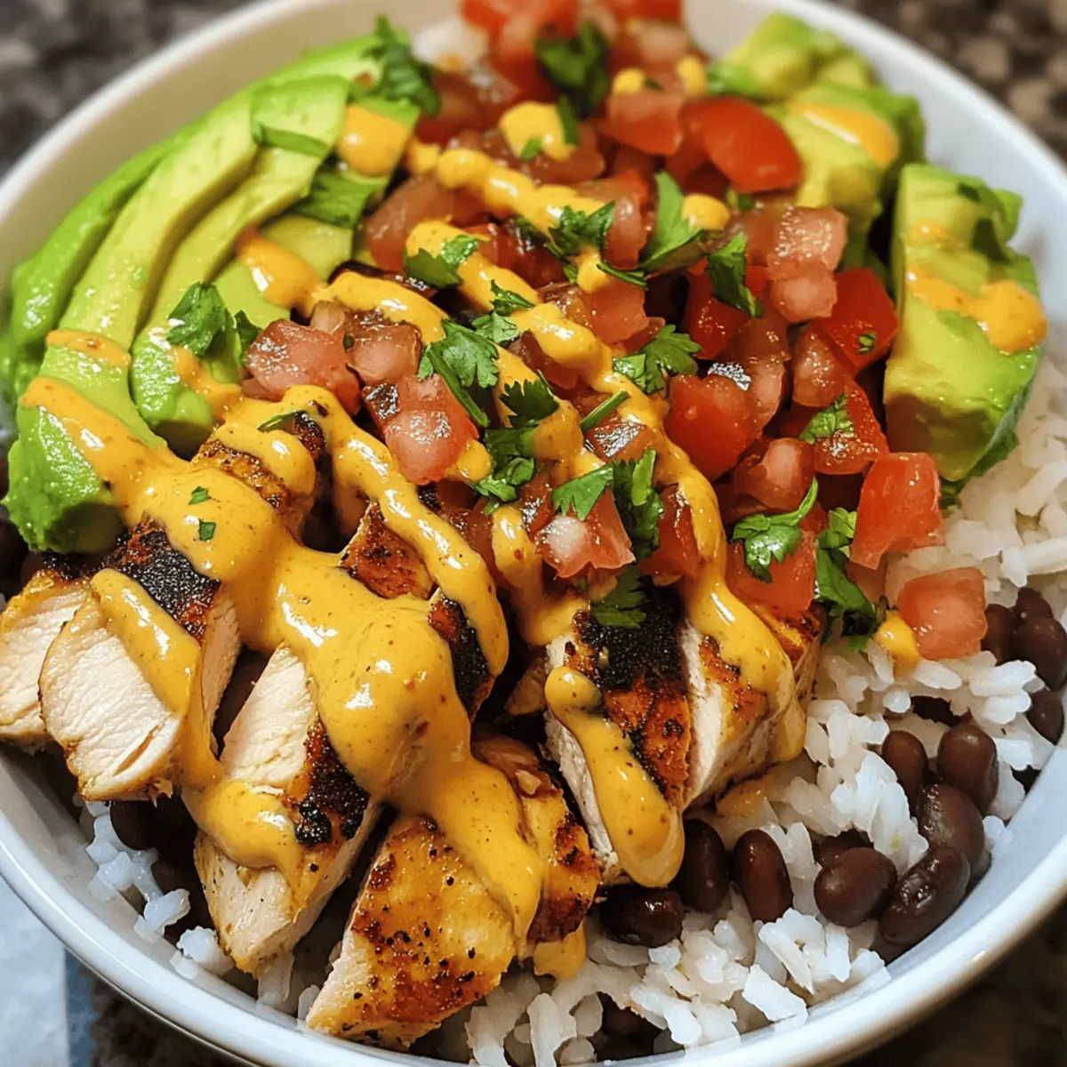 Delicious Southwest Chicken Burrito Bowls for Meal Prep Fun