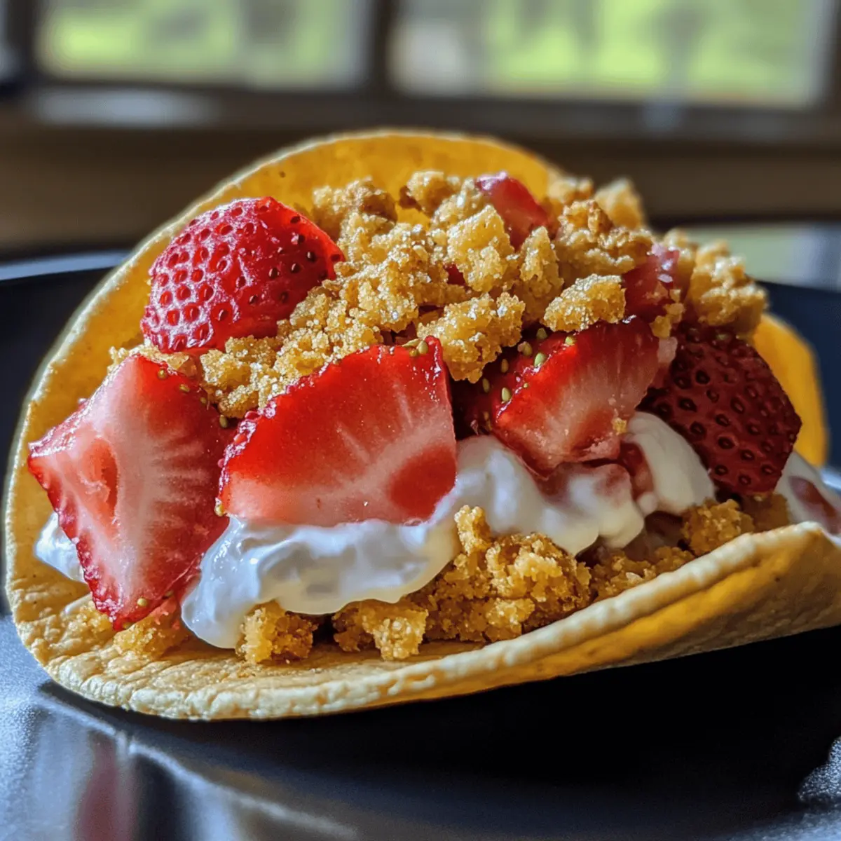 Delicious Strawberry Crunch Cheesecake Tacos You Must Try