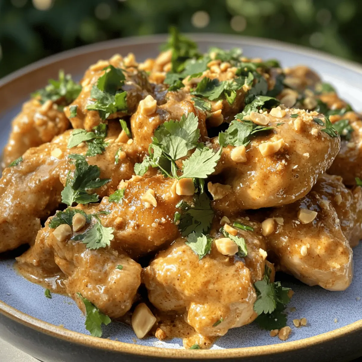 Thai Peanut Chicken: A Quick & Creamy Delight at Home