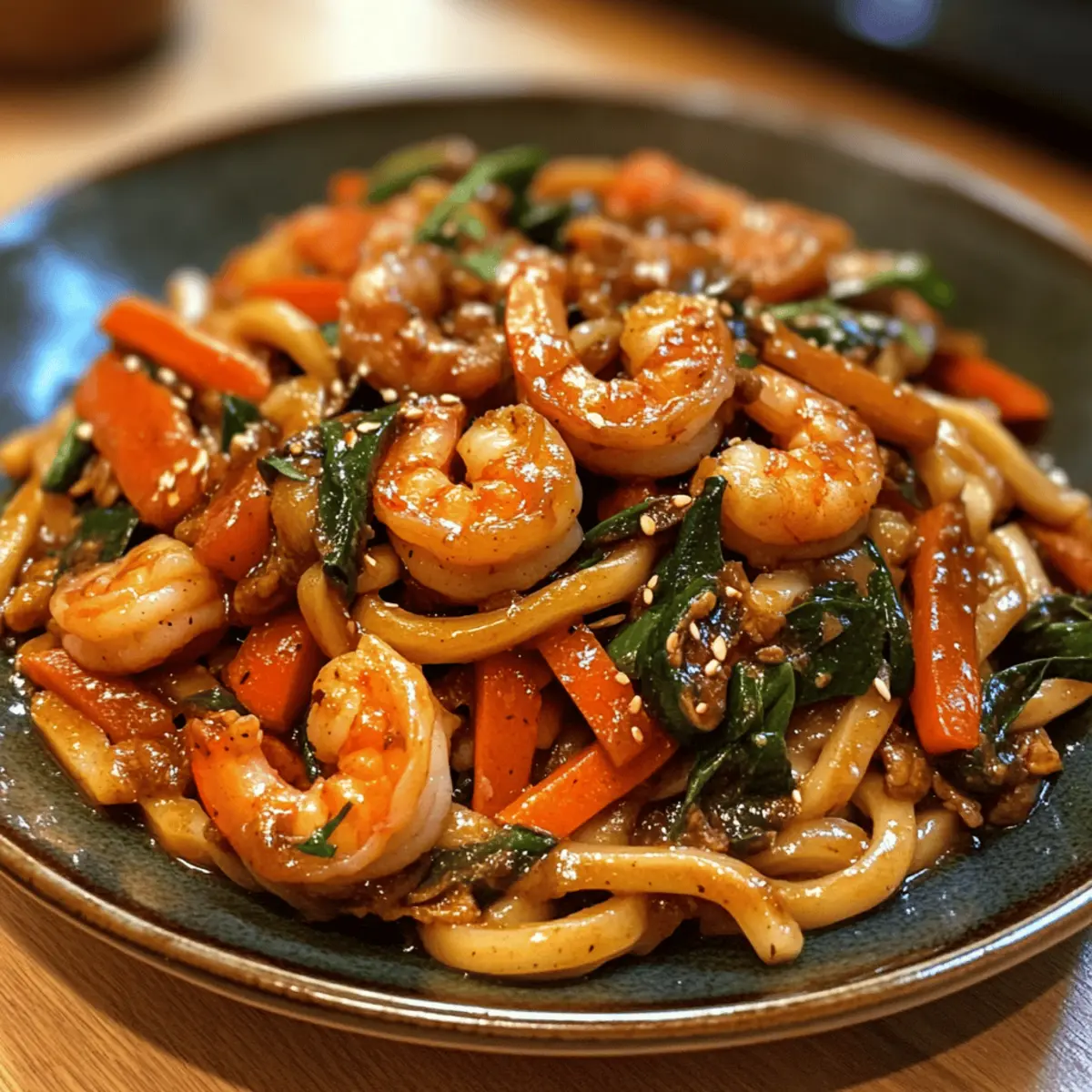 Delicious Yaki Udon Noodle: Quick Dinner in Just 15 Minutes