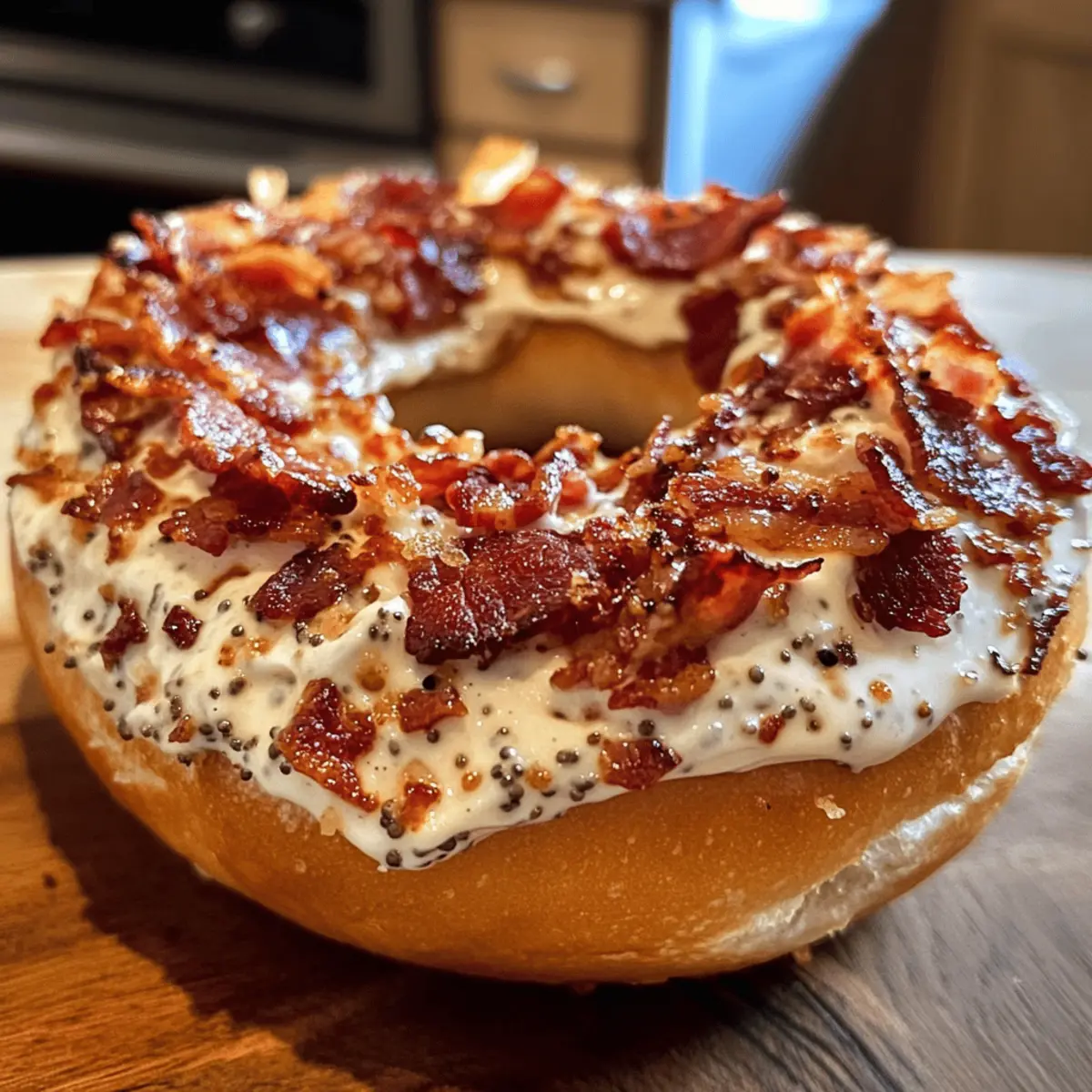 Zesty Bacon Cream Cheese Bagels for a Flavorful Breakfast Upgrade