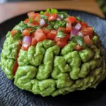 Zombie Brain Guacamole Appetizer