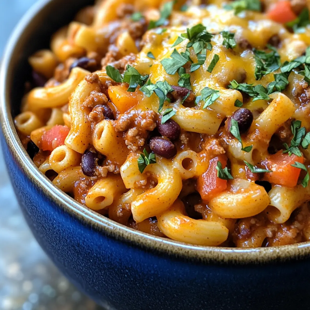Hearty Vegetarian Chili Mac Ready in Just 30 Minutes