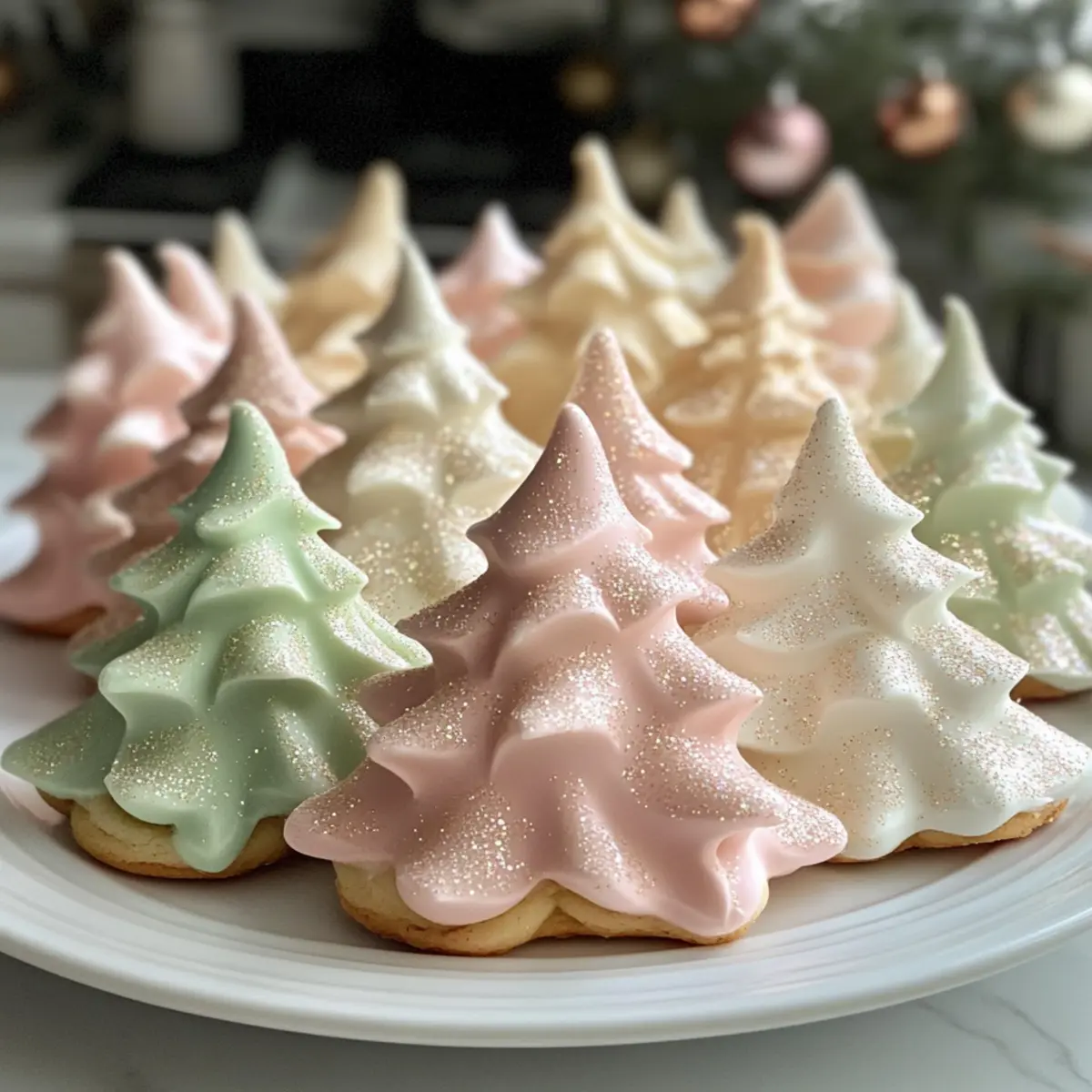 Tree Meringue Cookies: Sweet, Festive Delights to Impress