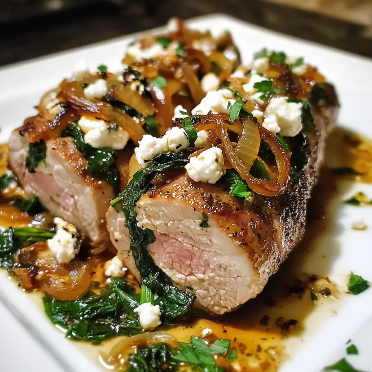 Savory Stuffed Pork Tenderloin for a Festive Holiday Feast