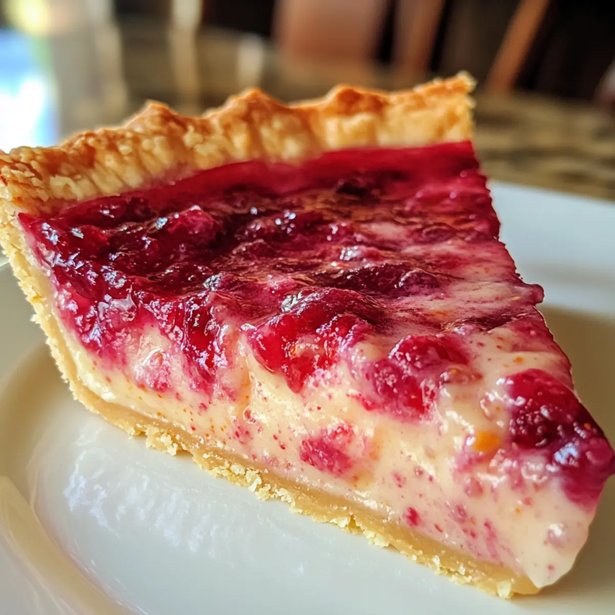 Cranberry Custard Pie: Celebrate the Holidays with Creamy Joy