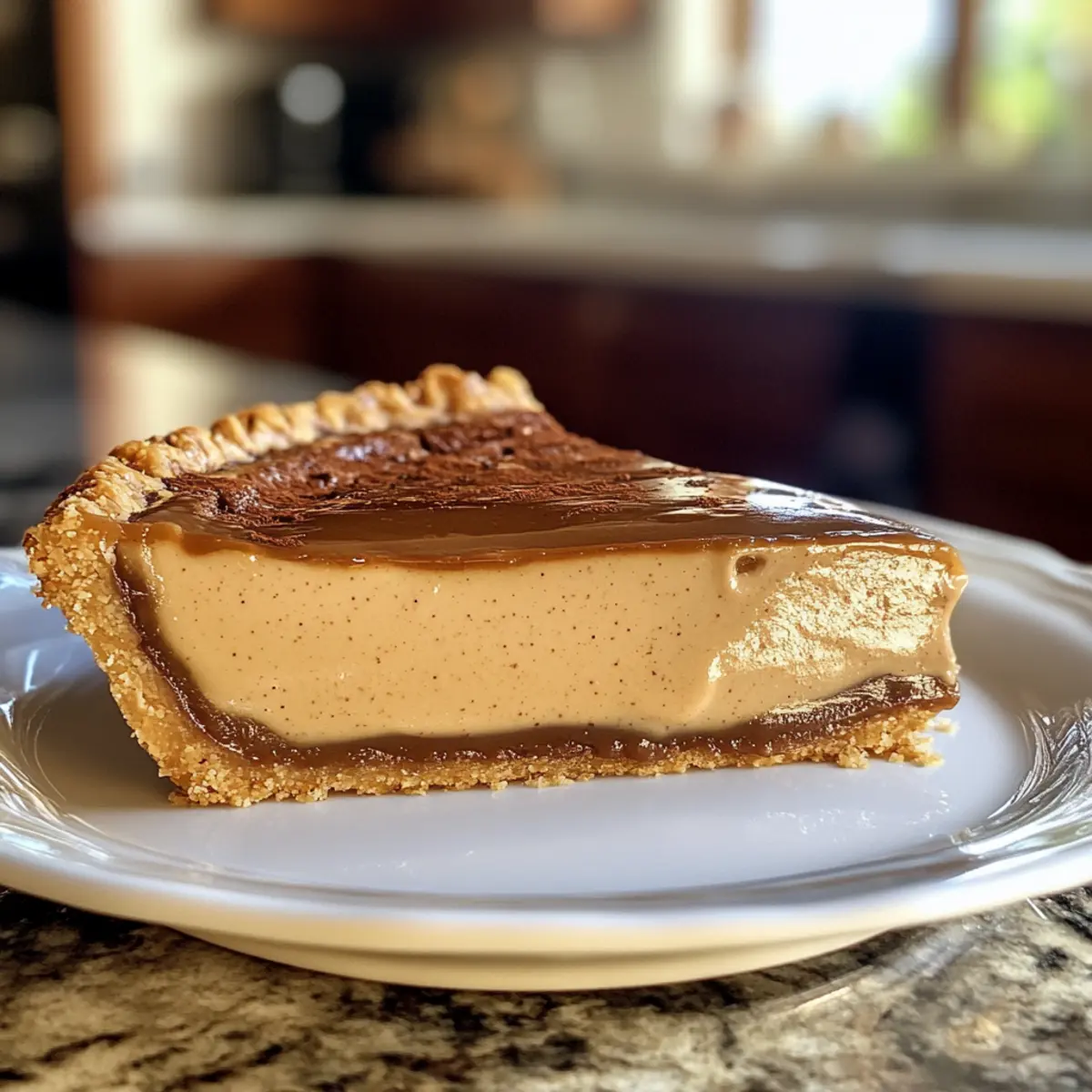 Indulge in Creamy Vegan Espresso Custard Pie Bliss