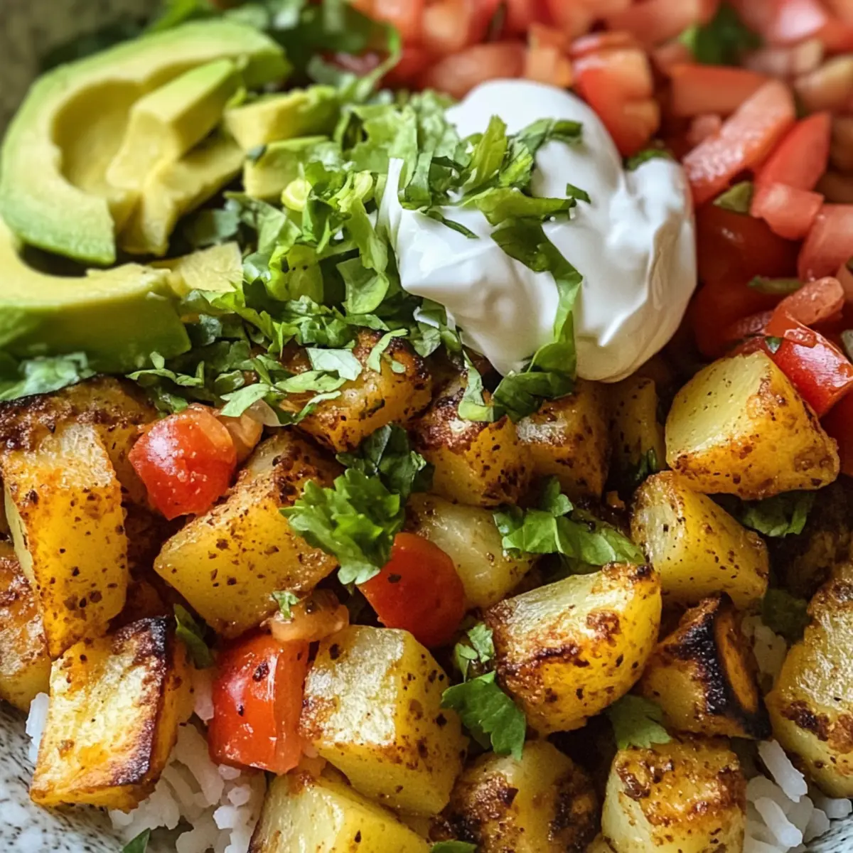 Savor the Flavor: Easy Potato Taco Bowl Meal Prep