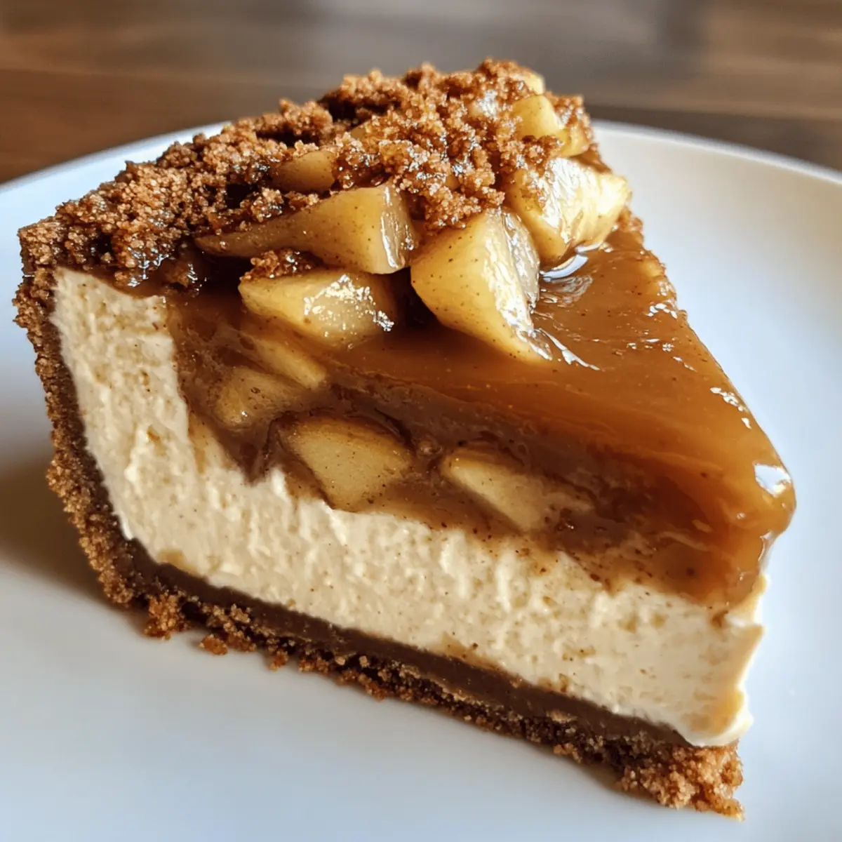 Creamy Apple Butter Cheesecake That's Perfect for Fall
