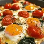 Baked Feta Eggs