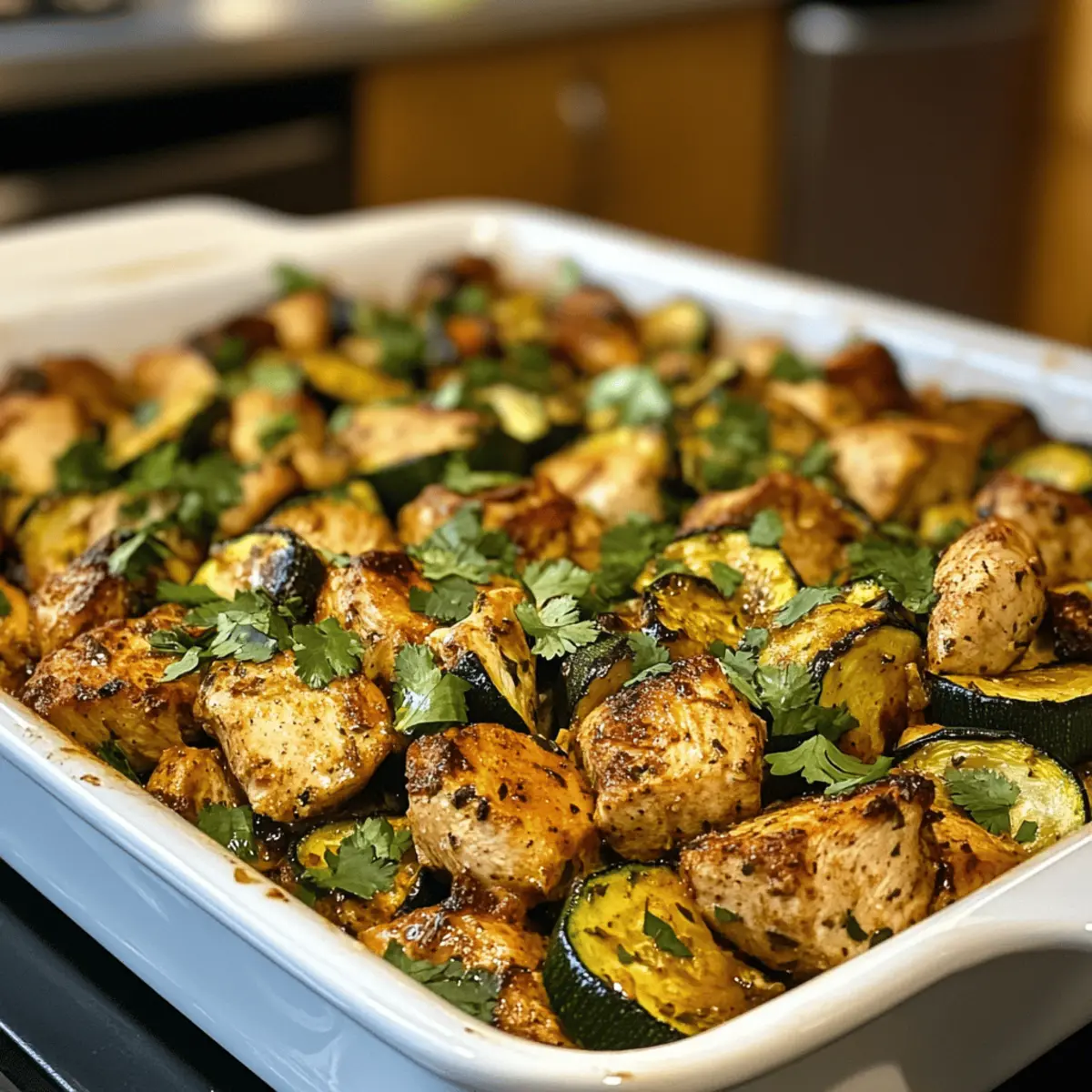 Savory Chicken Zucchini Bake: Healthy Comfort in Every Bite