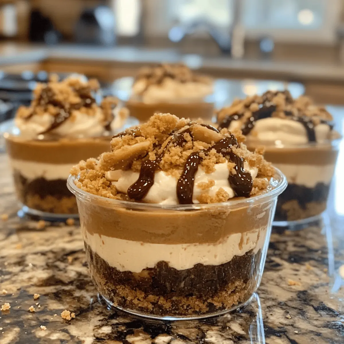 Irresistible Cookie Butter Cheesecake Cups for Easy Indulgence