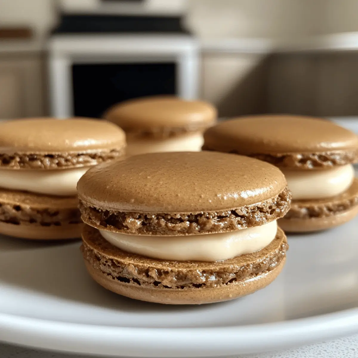 Gingerbread Macarons: Festive Delights for Your Holiday Table