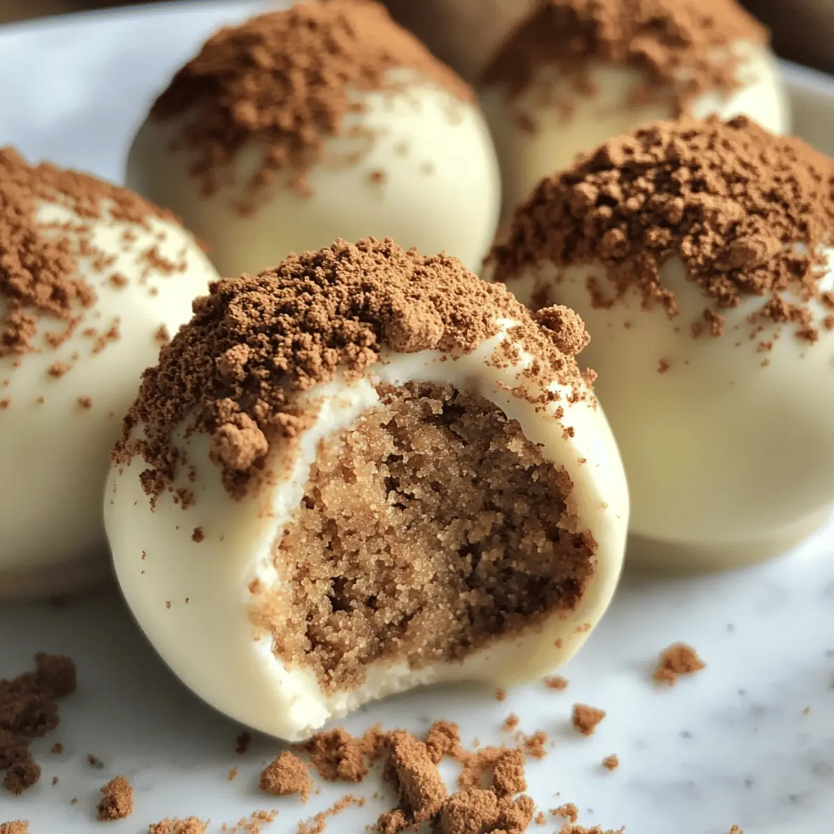 Gingerbread Truffles - Irresistibly Soft No-Bake Delights
