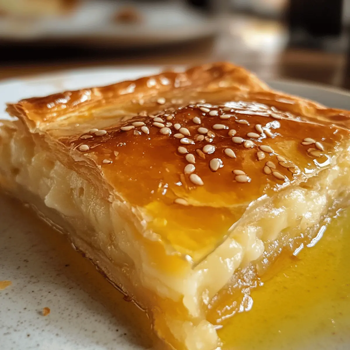Indulge in Golden Greek Honey Pie for a Sweet Escape