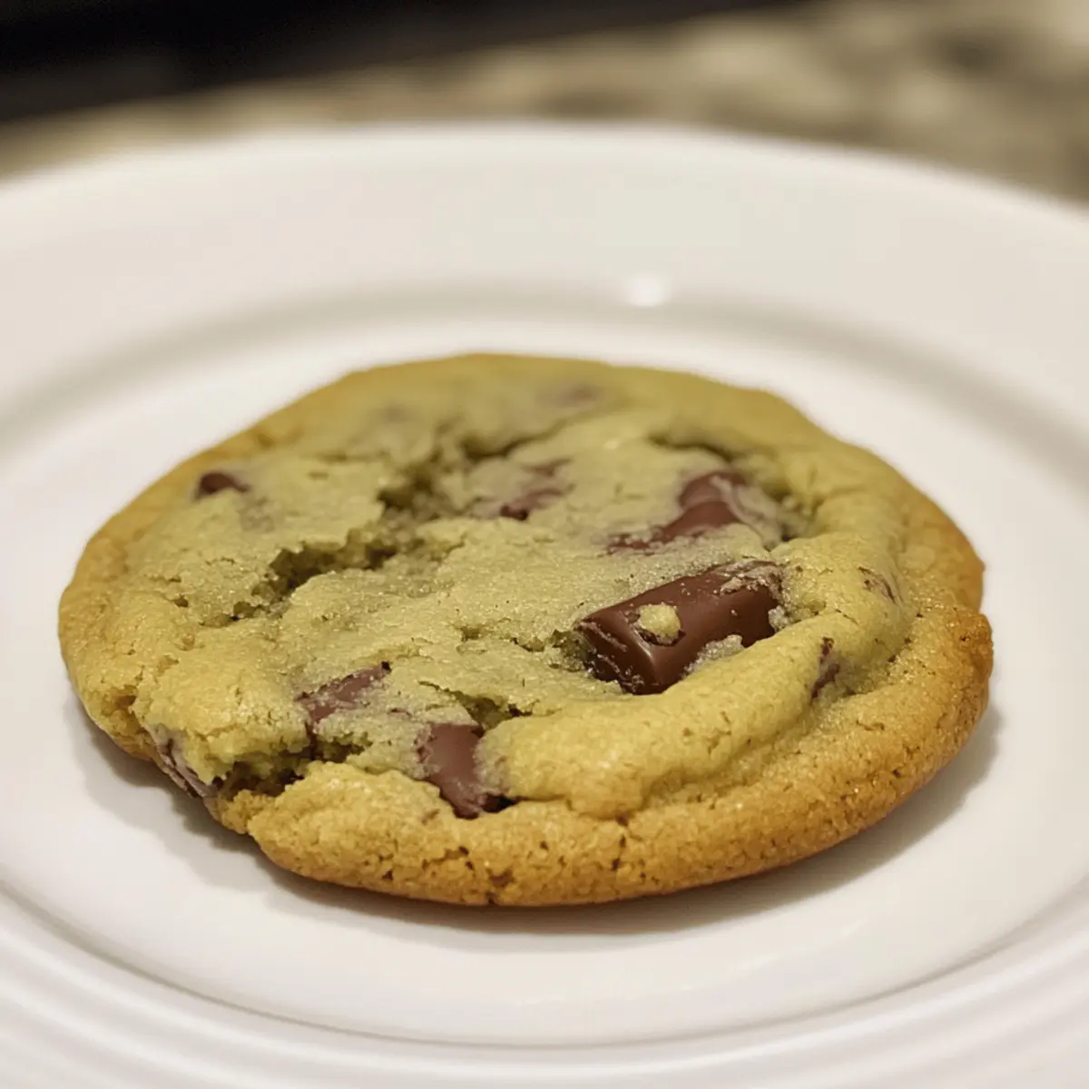 Soft Pistachio Cream Cookies with Crunchy Chocolate Bliss