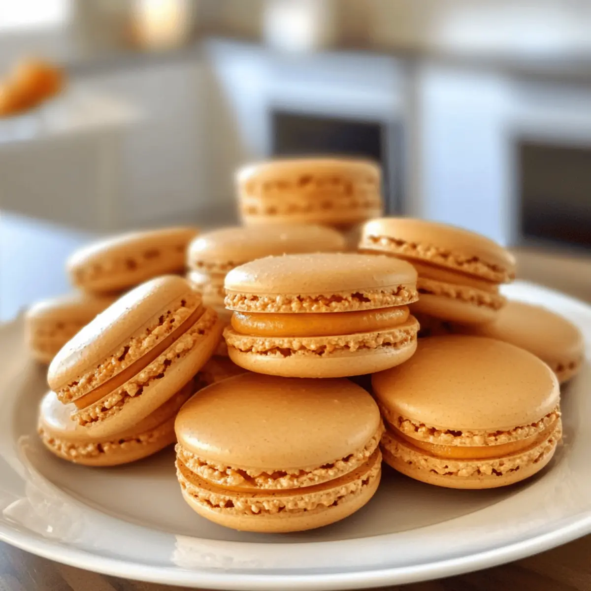 Pumpkin Pie Macarons That Bring Autumn to Your Table