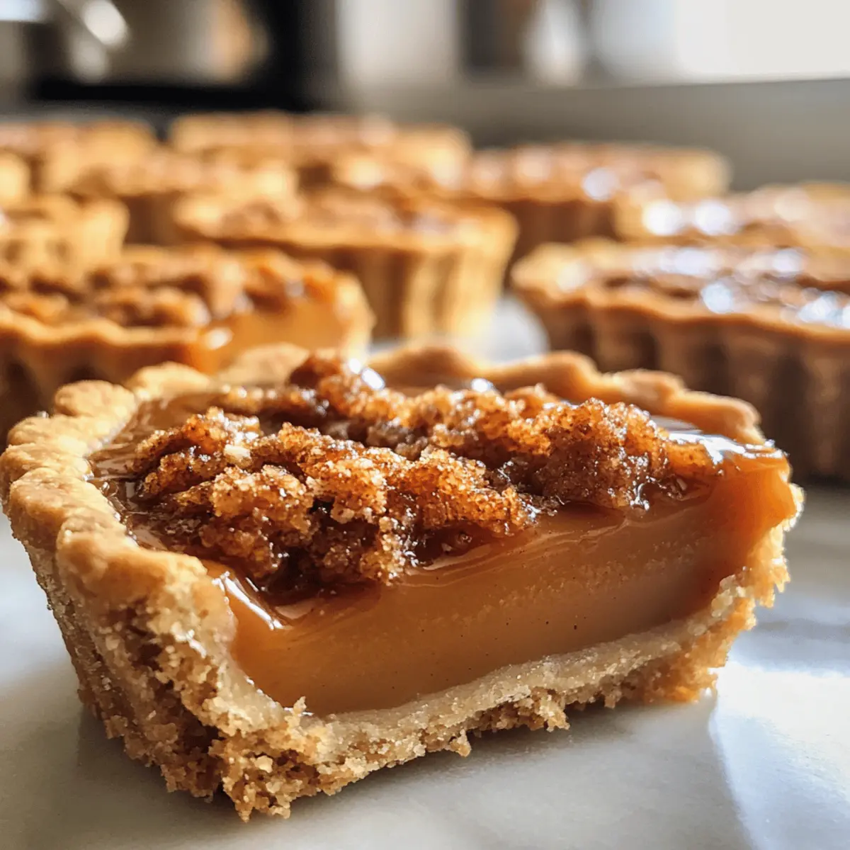 Pumpkin Spice Caramel Tarts for the Perfect Fall Treat