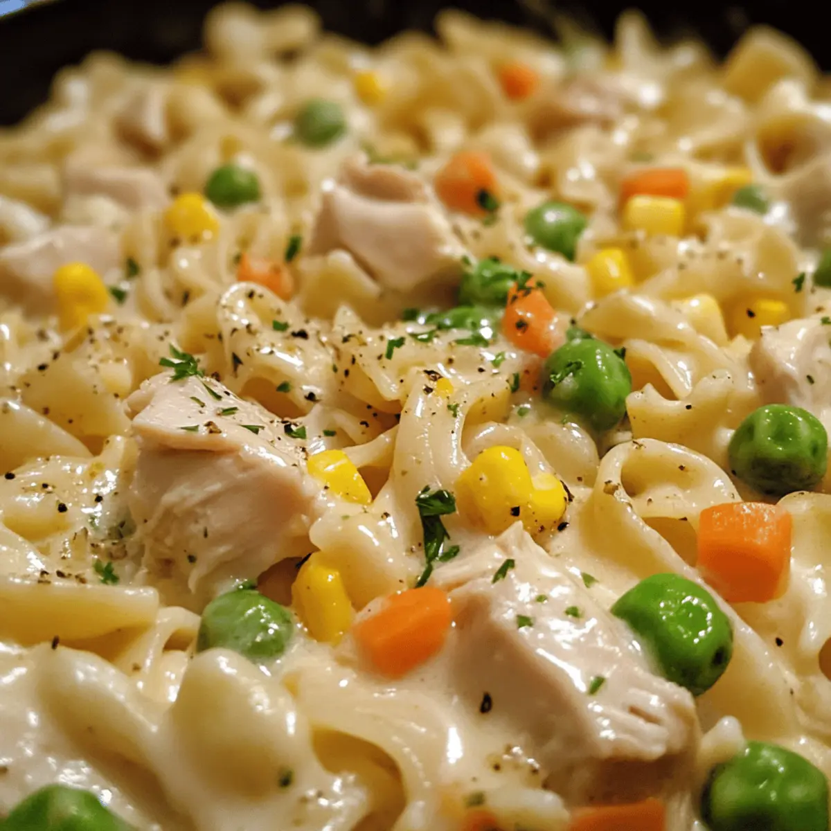 Quick Chicken Pot Pie Pasta for a Cozy Family Dinner