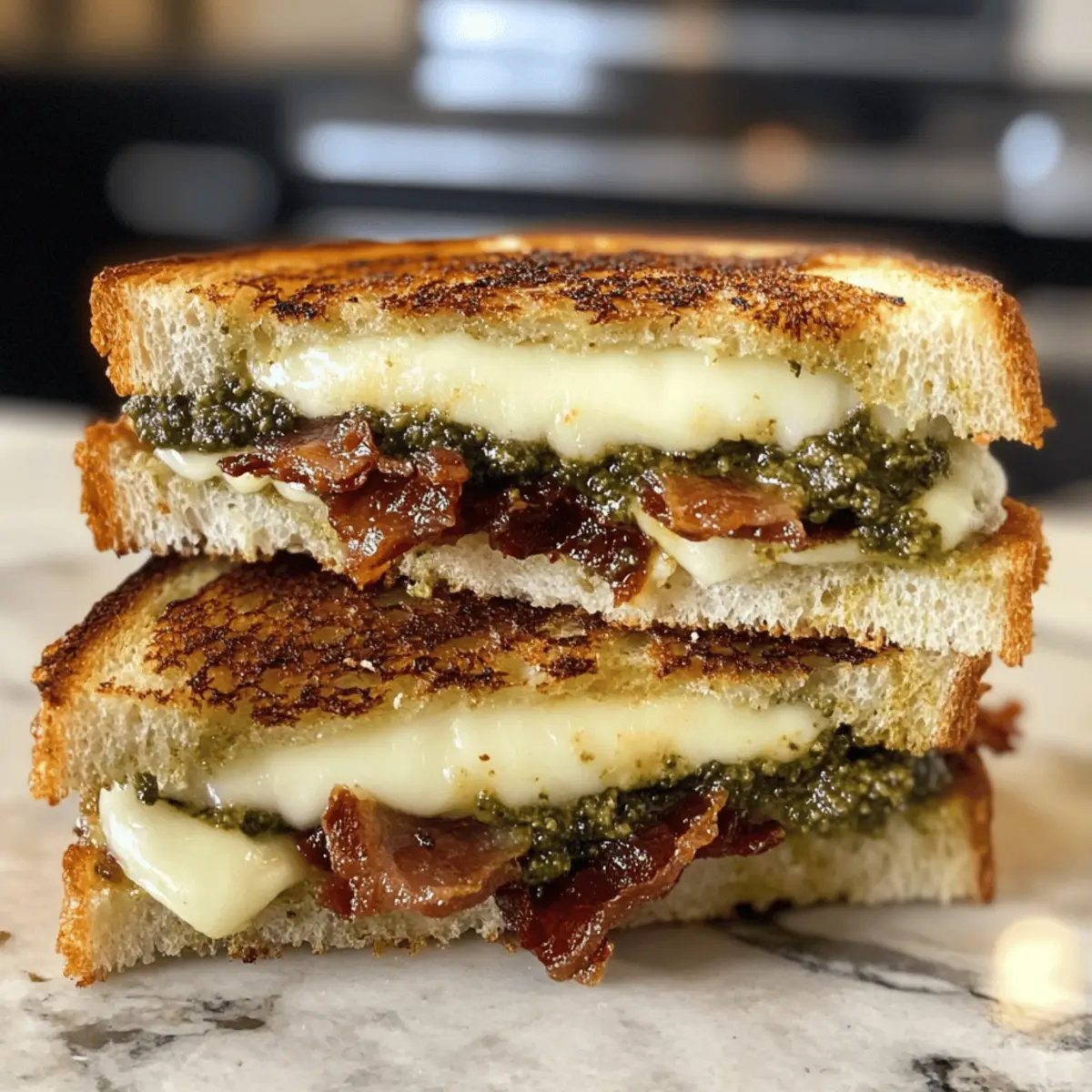 Mouthwatering Sourdough Pesto Grilled Cheese You’ll Love