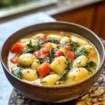 Creamy Vegetarian Gnocchi Soup