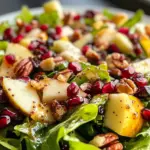 Christmas Salad with Honey Mustard Dressing