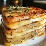 Balsamic Thyme Potato Torte