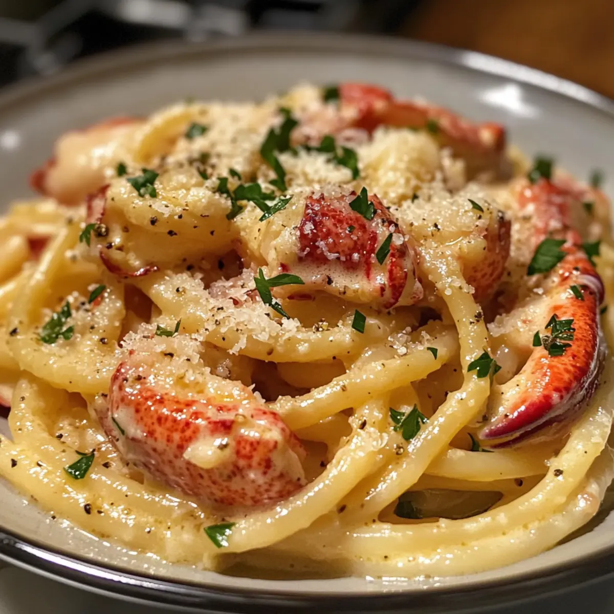 Indulge in Luxurious Lobster Bucatini in Minutes