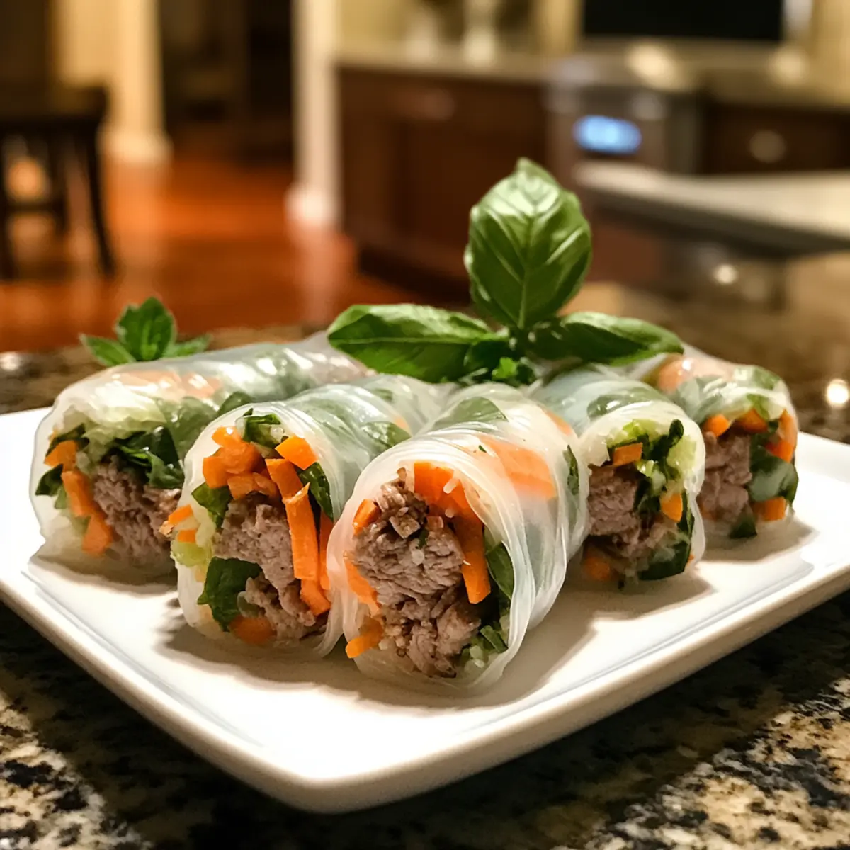 Thai Basil Beef Rolls: A Fresh Thai Delight in 30 Minutes