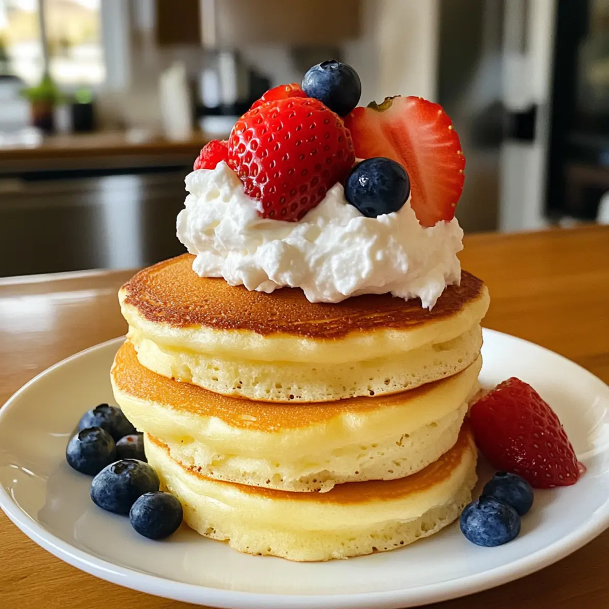 Fluffy Japanese Soufflé Pancakes that Melt in Your Mouth