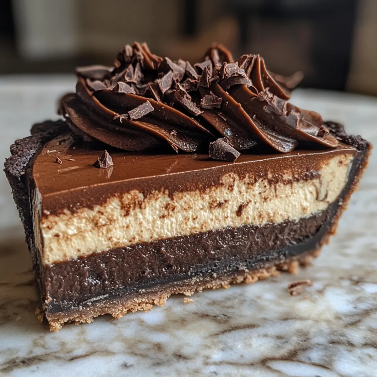 Irresistibly Smooth Chocolate Espresso Mascarpone Tart