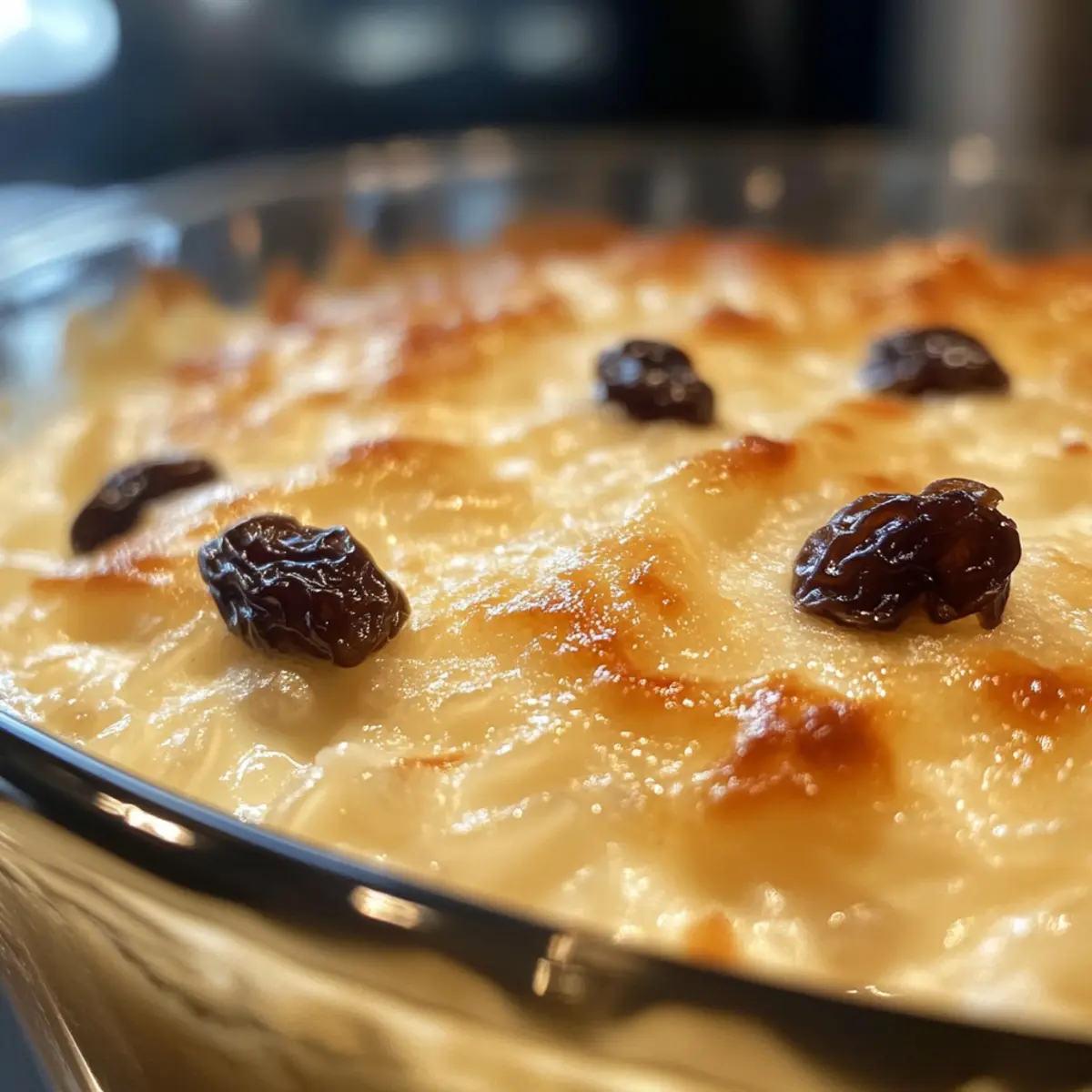 Creamy Condensed Milk Baked Rice Pudding for Cozy Nights