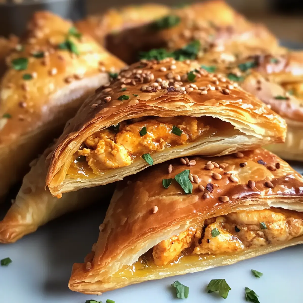 Moroccan Spiced Chicken Briouats: Irresistibly Flaky Treats