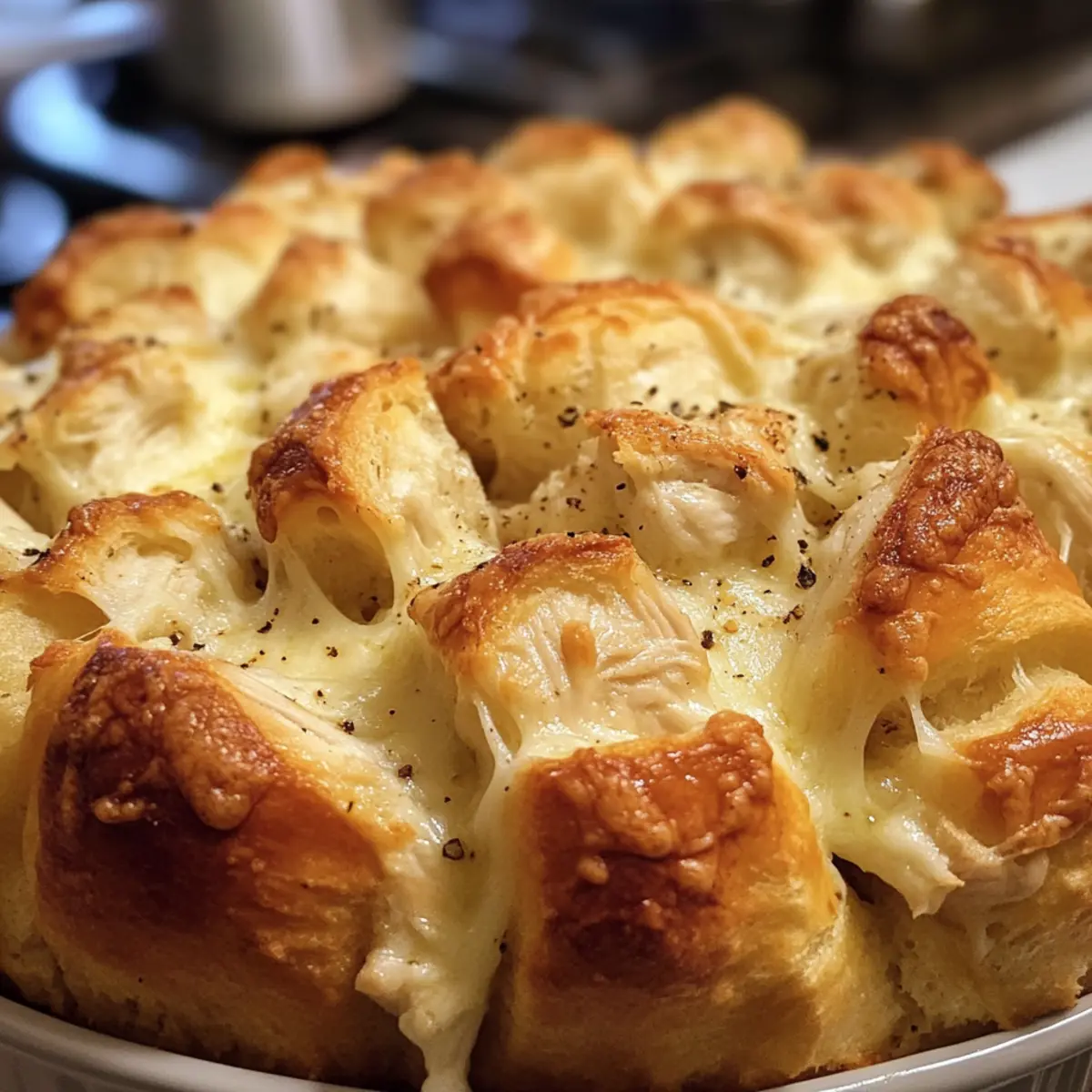 Savory Chicken Alfredo Monkey Bread for Easy Family Fun