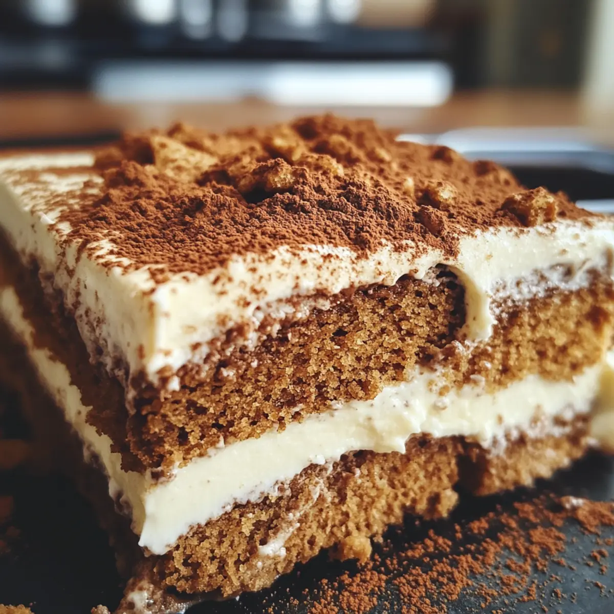 Gingerbread Tiramisu: A Festive No-Bake Delight!