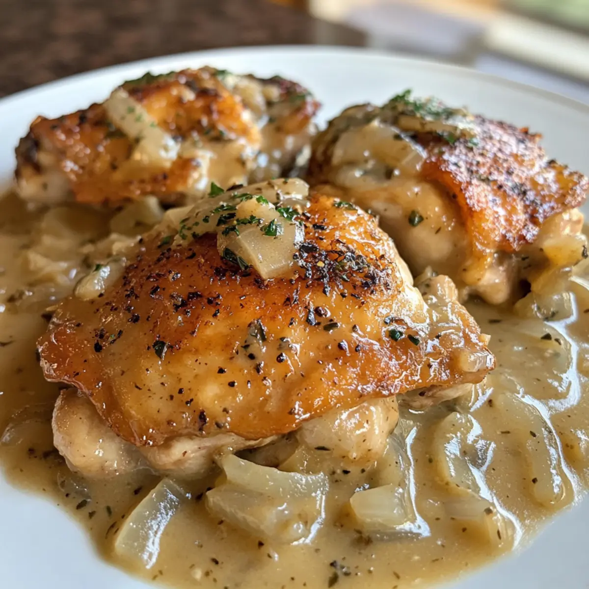 Smothered Chicken Thighs Gravy: Comfort Food Bliss