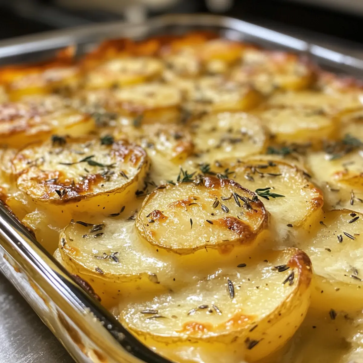 Creamy Scalloped Potatoes that Steal the Dinner Show