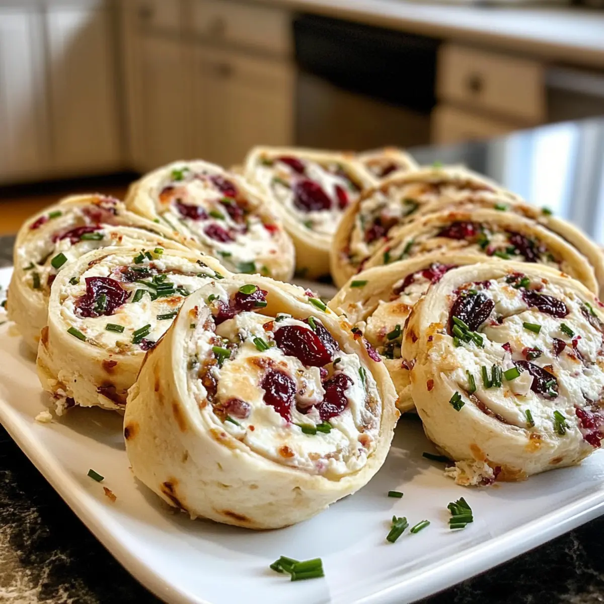 Savory Christmas Cranberry Roll Ups for Joyful Holiday Snacking