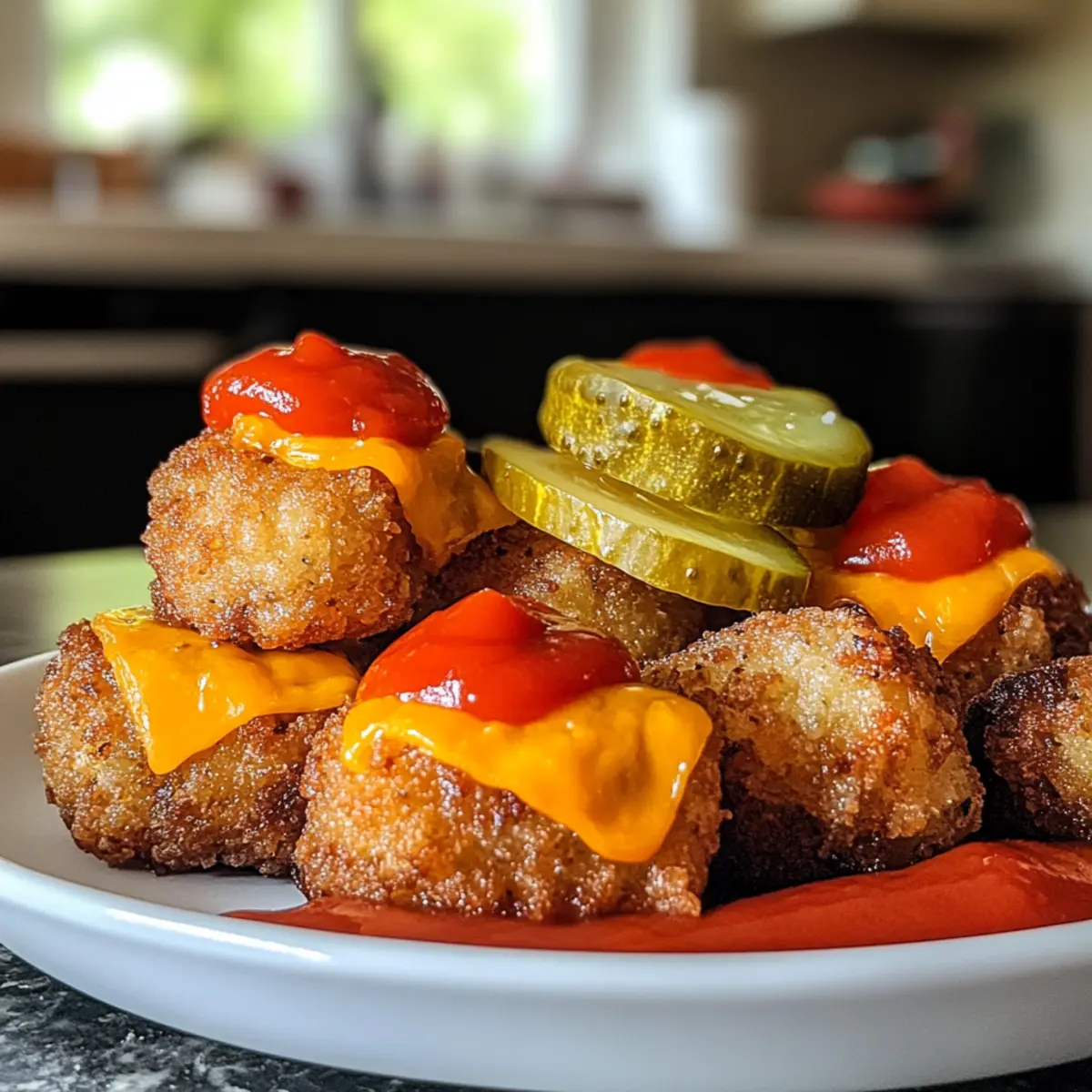 Tater Tot Mini Cheeseburger Bites That Everyone Will Love