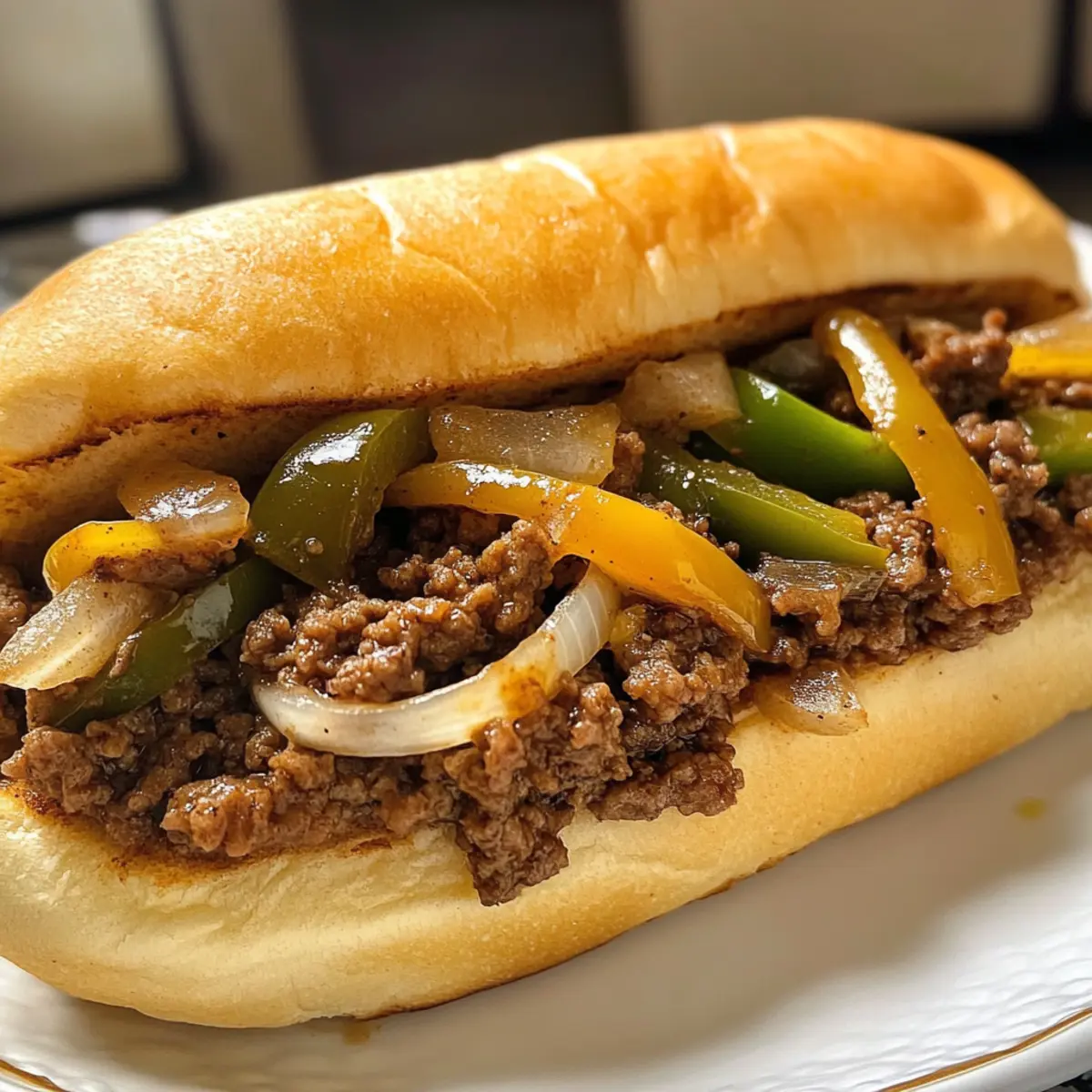 Savory Ground Beef Philly Cheesesteaks for Quick Comfort Meals