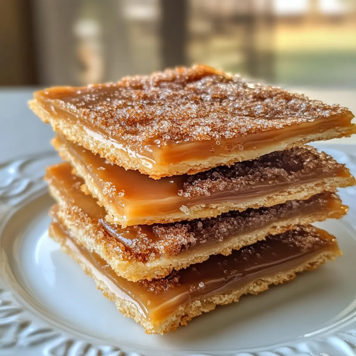 Churro Saltine Toffee Bars – Sweet, Salty Bliss Awaits