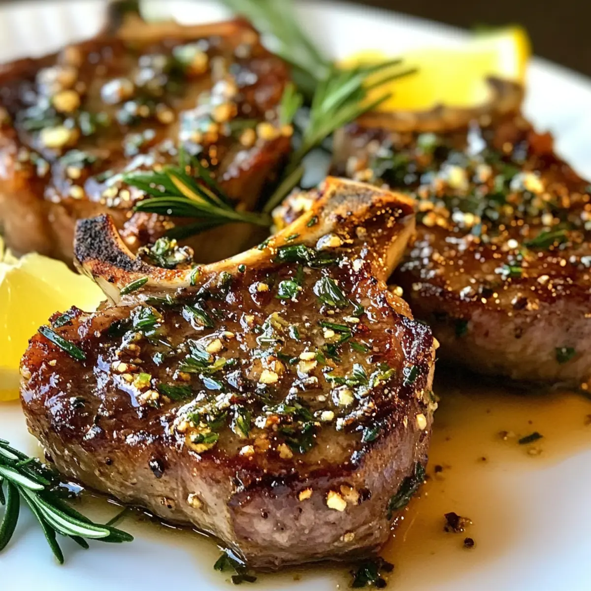 Garlic Butter Lamb Chops: Juicy, Tender, Dinner Bliss