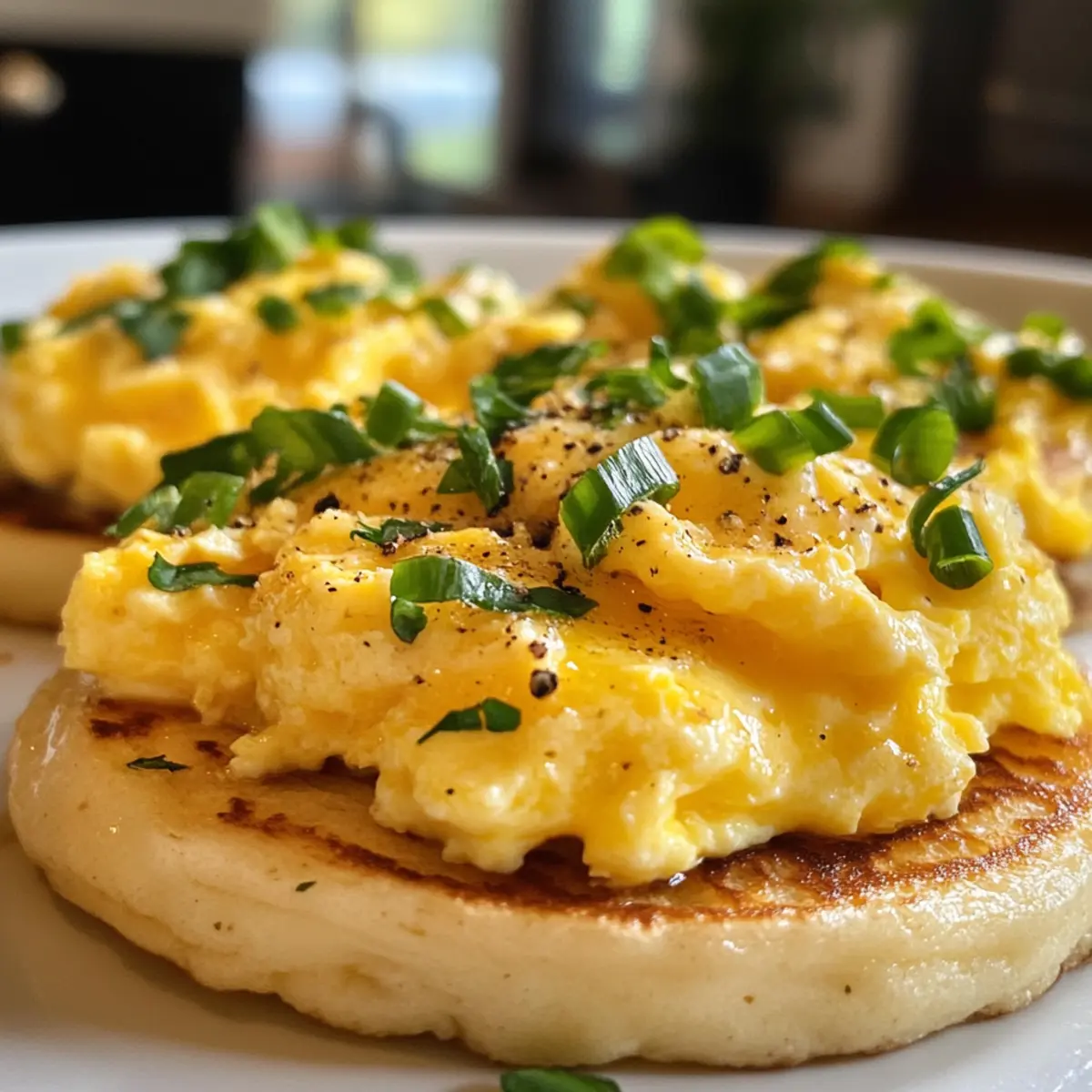 Spicy Breakfast Eggy Crumpets to Kickstart Your Day