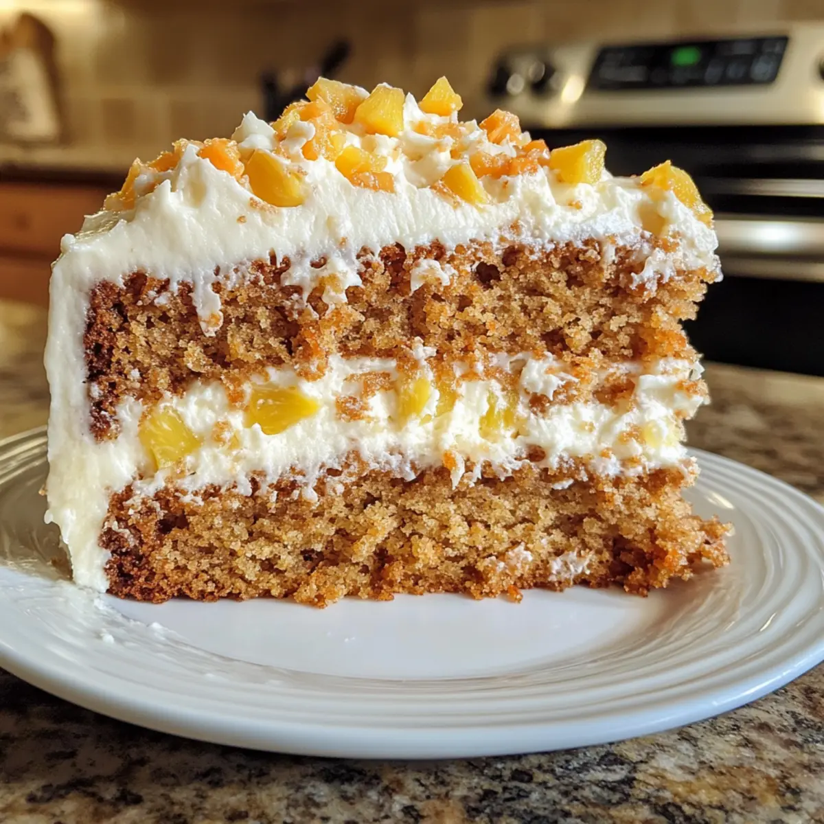Moist Hawaiian Carrot Pineapple Cake Perfect for Holidays