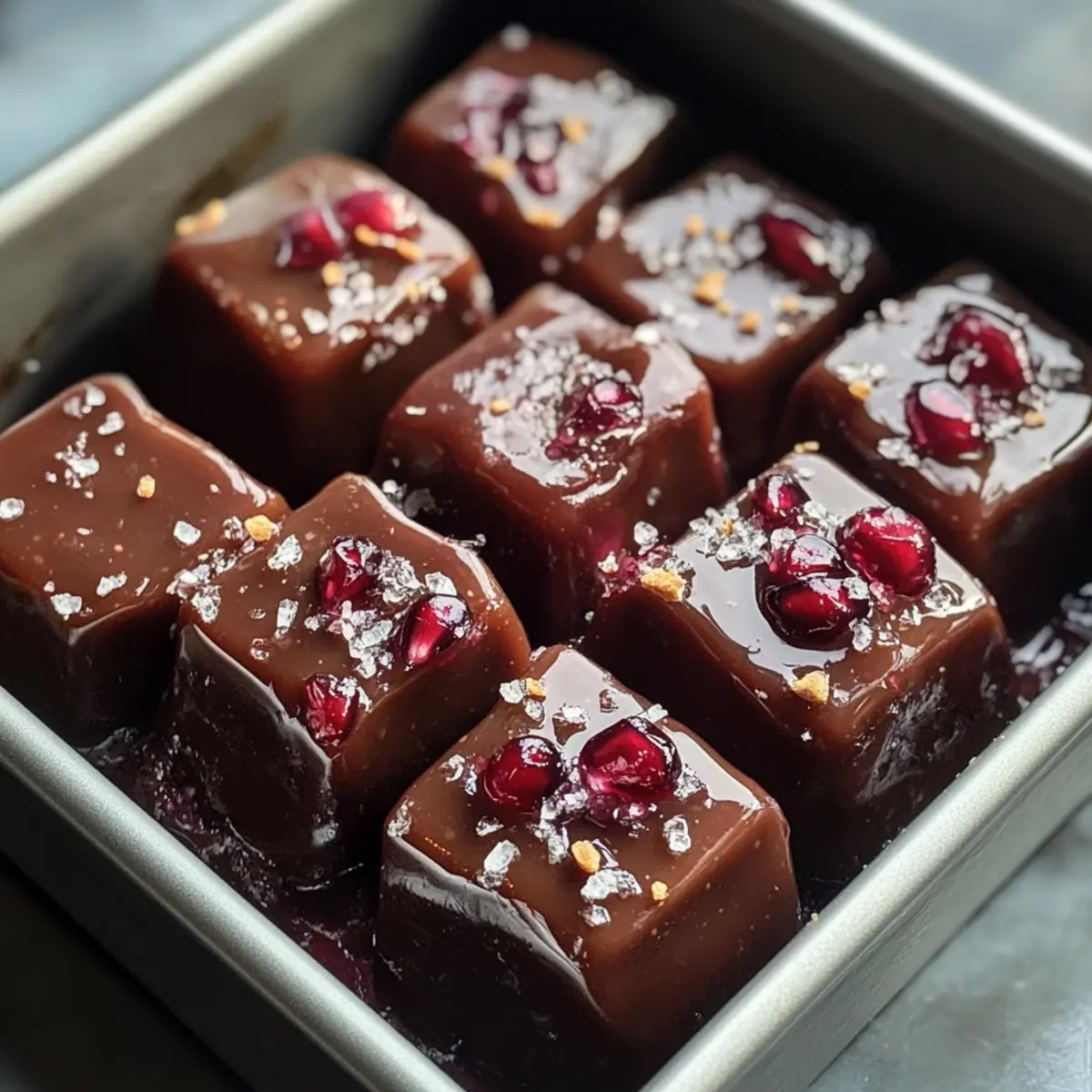 Delicious Pomegranate Caramels That Melt in Your Mouth
