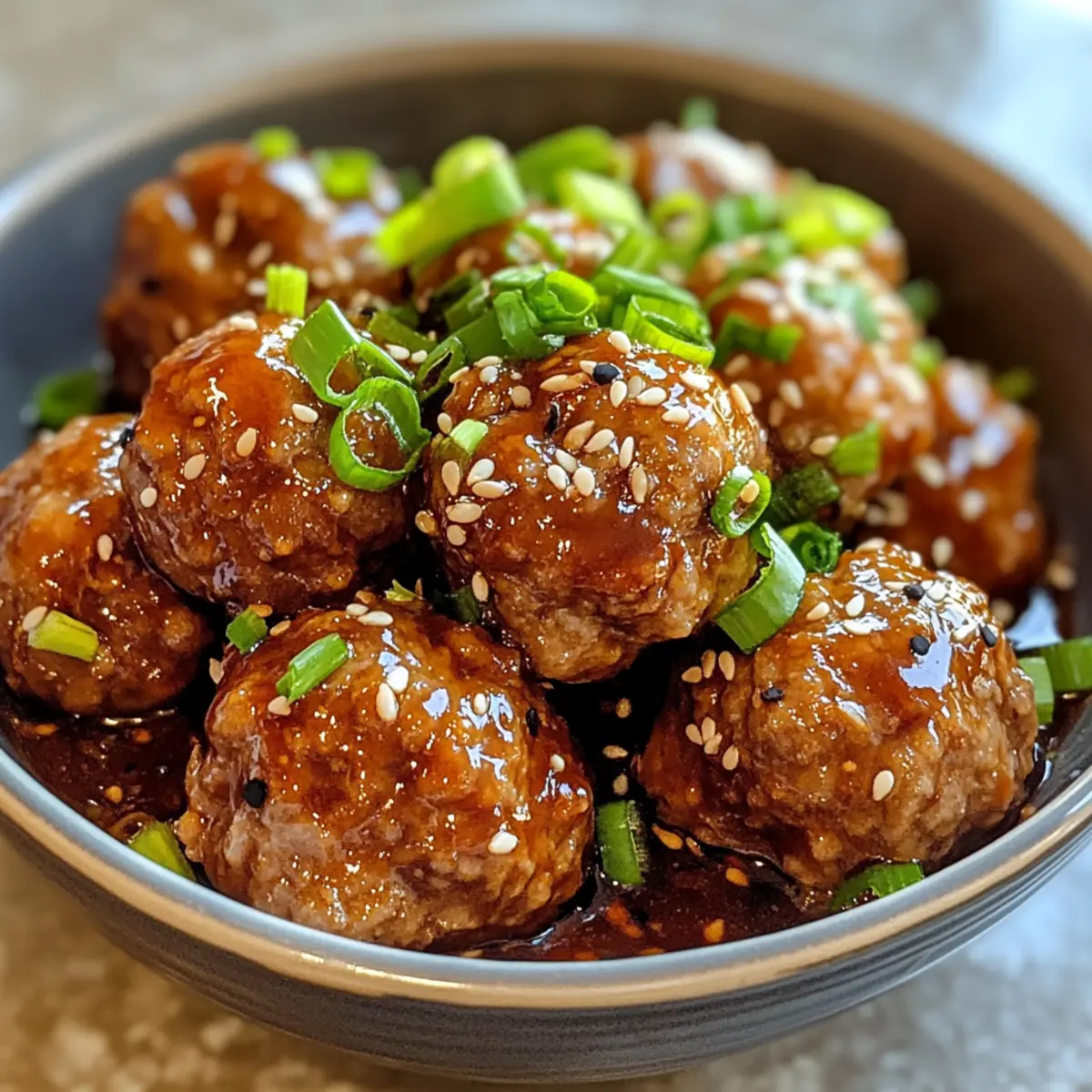 Korean BBQ Meatballs that Ignite Your Taste Buds