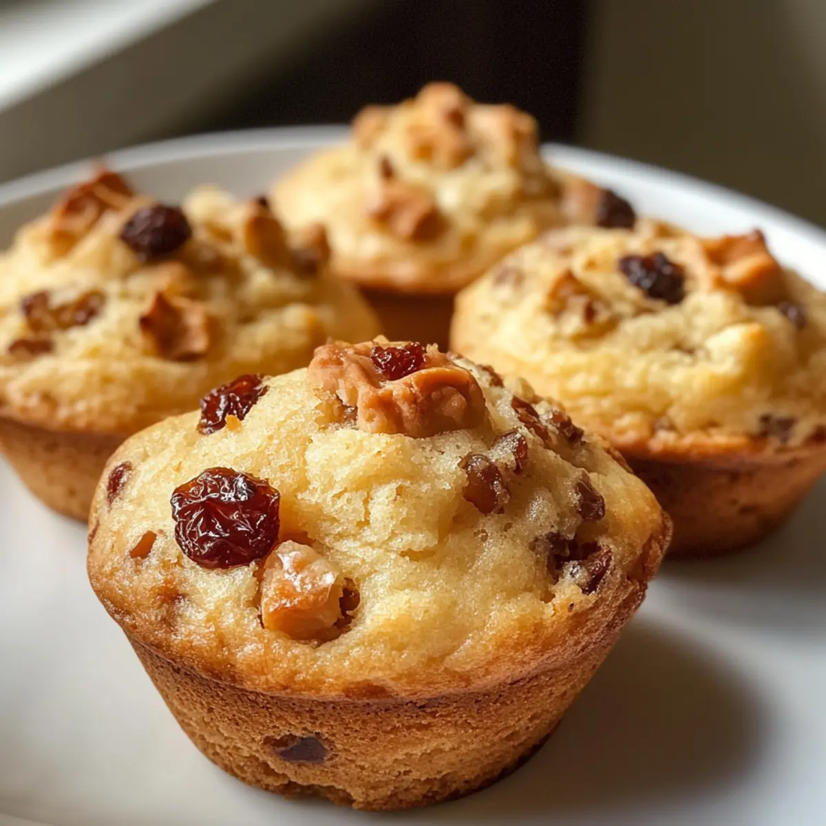 Moist Christmas Stollen Muffins that Wow with Festive Flavors
